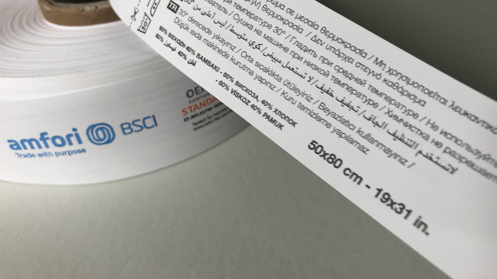 SRG Baskı Etiket Ürünleri